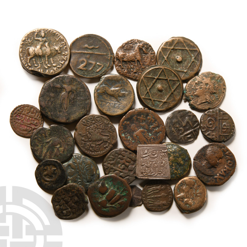 2nd century B.C.-18th century A.D. Mixed group comprising: various rulers, issue...