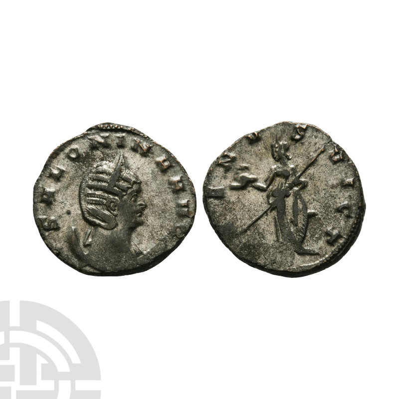 260-268 A.D. Milan mint, sole reign of Gallienus. Obv: SALONINA AVG, diademed, d...