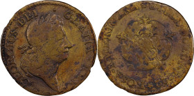 1722 Rosa Americana Penny. Martin 2.42-D.10, W-1268. Rarity-5. UTILE DULCI. VG Details--Repaired (PCGS).
PCGS# 905702. NGC ID: 2ASP.
From the Sydney...