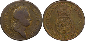 1723 Rosa Americana Penny. Martin 2.6-Eb.2, W-1278. Rarity-4. VF Details--Cleaned (PCGS).
118.7 grains.
PCGS# 905647. NGC ID: 2ASR.
From the Sydney...