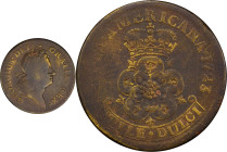 1723 Rosa Americana Penny. Martin 2.16-Eb.5, W-1278. Rarity-4. VG Details--Cleaned (PCGS).
PCGS# 905664. NGC ID: 2ASR.
From the Sydney F. Martin Col...