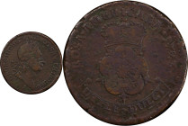 1723 Rosa Americana Twopence. Martin 3.5-E.5, W-1334. Rarity-4. VF Details--Environmental Damage (PCGS).
216.2 grains.
PCGS# 905716. NGC ID: 2ASZ.
...
