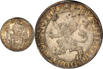 NETHERLANDS. West Friesland. 1604 Lion Daalder. Delmonte-835, Davenport-4868, KM-12. Arms Between Date. EF-45 (PCGS).
From the Sydney F. Martin Colle...
