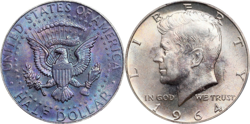 1964 Kennedy Half Dollar. Unc Details--Questionable Color (PCGS).

PCGS# 6706....