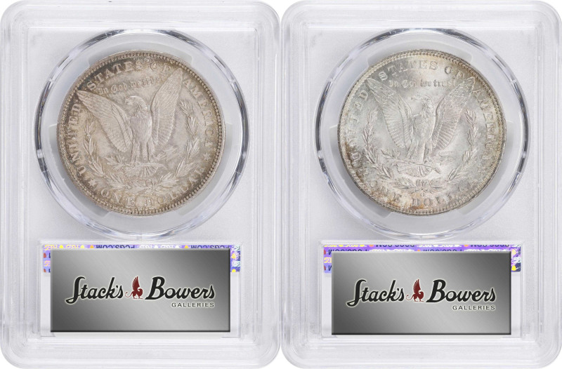 Lot of (2) 1904-O Morgan Silver Dollars. MS-63 (PCGS).

PCGS# 7292. NGC ID: 25...