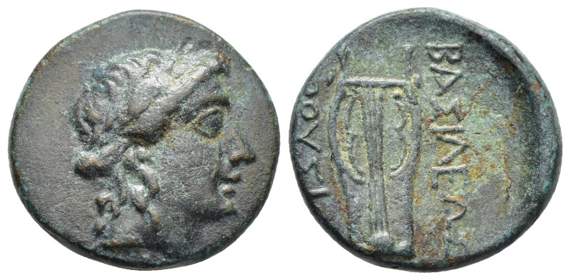 KINGS of BITHYNIA. Prusias I (238-183 BC). Ae. Nikomedia.

Obv: Laureate head of...