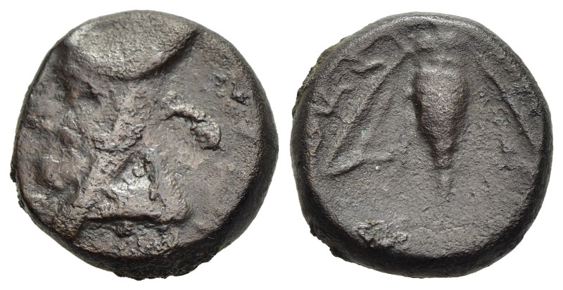 KINGS of ARMENIA MINOR. Mithradates (circa 180s-170s BC). Ae.

Obv: ('mtrdt' in ...