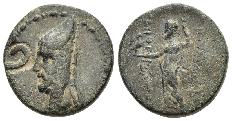 KINGS of SOPHENE. Mithradates I (circa 2nd half of 2nd century BC). Ae. Arkathio...