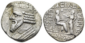 KINGS of PARTHIA. Gotarzes II (circa AD 38-51 AD). Tetradrachm. Seleukeia on the Tigris, SE 361 (49/50 AD). 

Obv: Diademed and draped bust of Gotarze...