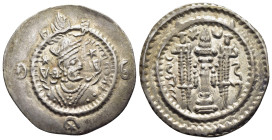 SASANIANS. Kavadh I, 2nd reign (AD 499-531). Drachm. HL mint.

Condition: Good very fine.

Weight: 4,05g.
Diameter: 27mm.