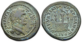 MOESIA INFERIOR. Marcianopolis. Caracalla (198-217). Ae.

Obv: ΠIOC AVΓ ANTΩNINOC 
Laureate head right.
Rev: V MAPKIANOΠOΛIT VΠ KVNTIΛINO 
Garlanded t...