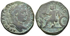 THRACE. Serdica. Caracalla (198-217). Ae.

Obv: AVT K M AVPH CEVH ANTΩNINOC
Laureate head right.
Rev: OVΛΠIAC CEPΔIKHC
Athena seated left, left arm le...