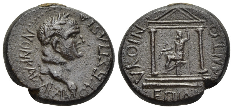 PHRYGIA. Amorion. PHRYGIA. Amorion. Vespasian (69-79). L. Antonius Longinus magi...