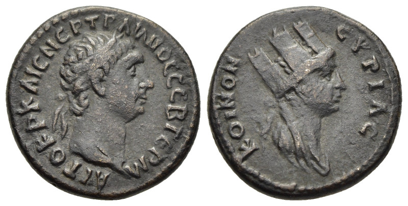 SELEUCIS & PIERIA. Koinon. Trajan (98-117). Ae. Struck in Rome for use in Syria....