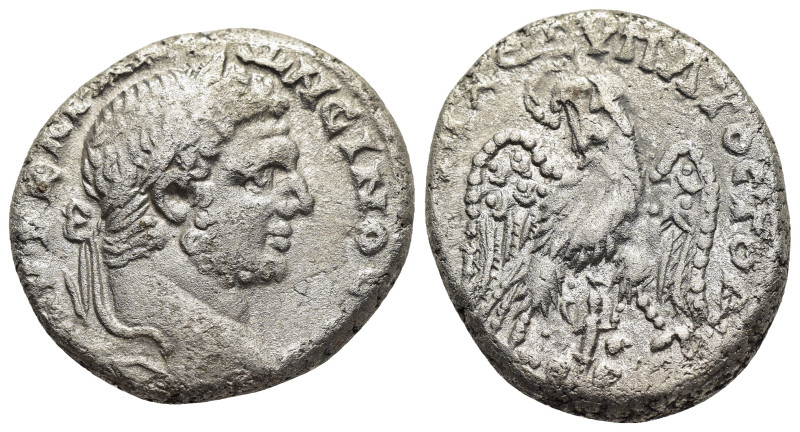 PHOENICIA. Ace-Ptolemais. Caracalla (198-217). Tetradrachm.

Obv: AVT KAI ANTΩNI...