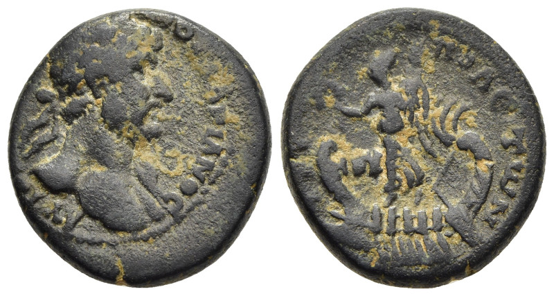 PHOENICIA. Tripolis. Hadrian (117-138). Ae. Dated CY 428 (117).

Obv: ΑΥΤΟΚΡ ΚΑΙ...