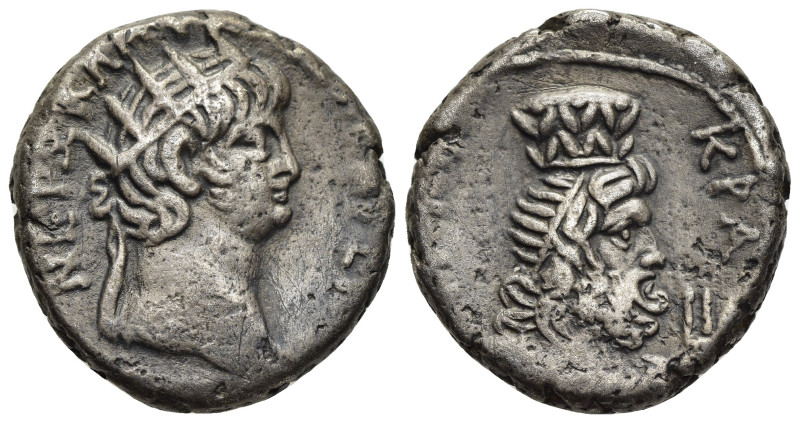 EGYPT. Alexandria. Nero (54-68). Tetradrachm. Dated RY 10 (63/4).

Obv: NEPΩ KΛA...