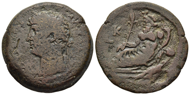 EGYPT. Alexandria. Hadrian (117-138). Drachm, RY 20 (135/136).

Obv: Laureate he...