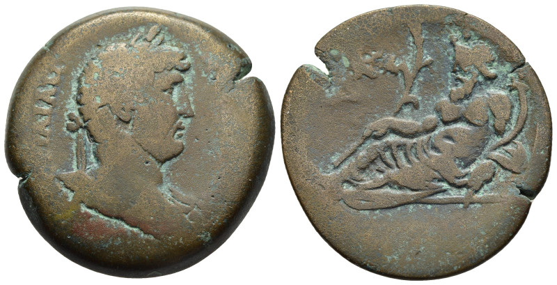 EGYPT. Alexandria. Hadrian (117-138). Drachm, RY 21 (136/137).

Obv: Laureate, d...