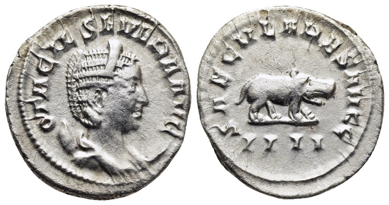 OTACILIA SEVERA (Augusta, 244-249). Antoninianus. Rome. Saecular Games/1000th An...