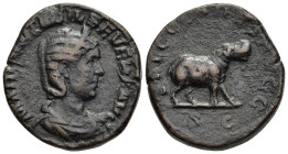 OTACILIA SEVERA (Augusta, 244-249). Sestertius. Rome. Saecular Games/1000th Anniversary of Rome issue.

Obv: MARCIA OTACIL SEVERA AVG
Draped bust righ...