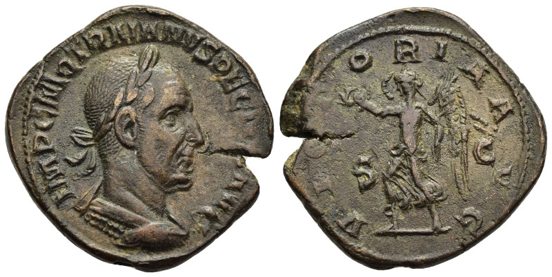 TRAJANUS DECIUS (249-251). Sestertius. Rome.

Obv: IMP C M Q TRAIANVS DECIVS AVG...