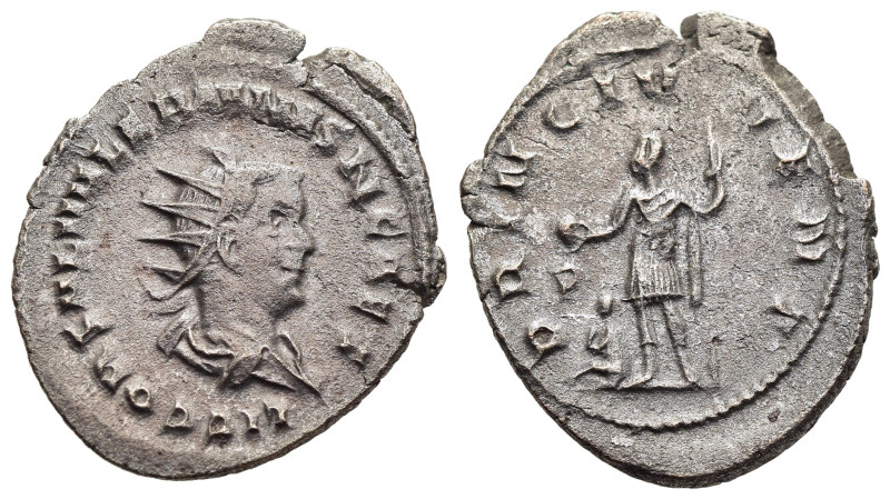SALONINUS as CAESAR (258-260). Antoninianus. Rome. 

Obv: LIC COR SAL VALERIANVS...