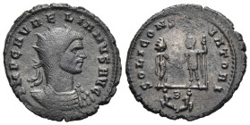 AURELIAN (270-275). Antoninianus. Cyzicus.

Obv: IMP C AVRELIANVS AVG.
Radiate and cuirassed bust right.
Rev: SOLI CONSERVATORI //B.
Sol standing righ...