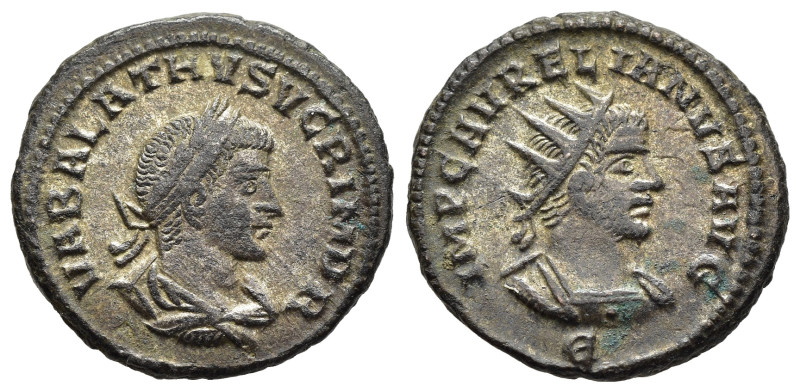 AURELIAN with VABALATHUS (270-275). Antoninianus. Antioch.

Obv: VABALATHVS V C ...
