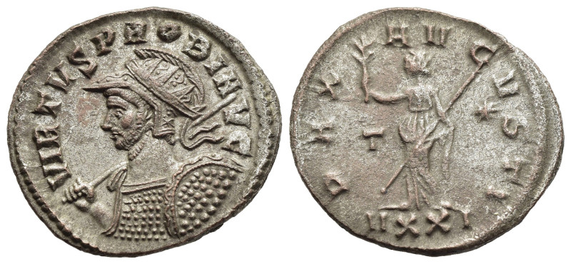 PROBUS (276-282). Antoninianus. Ticinum.

Obv: VIRTVS PROBI AVG.
Radiate, helmet...