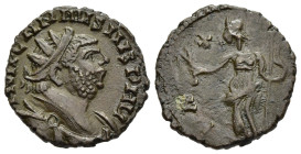 CARAUSIUS (286-293). Antoninianus. Londinium.

Obv: IMP CARAVSIVS P AVG.
Radiate, draped and cuirassed bust right.
Rev: PAX AVG.
Pax standing left wit...