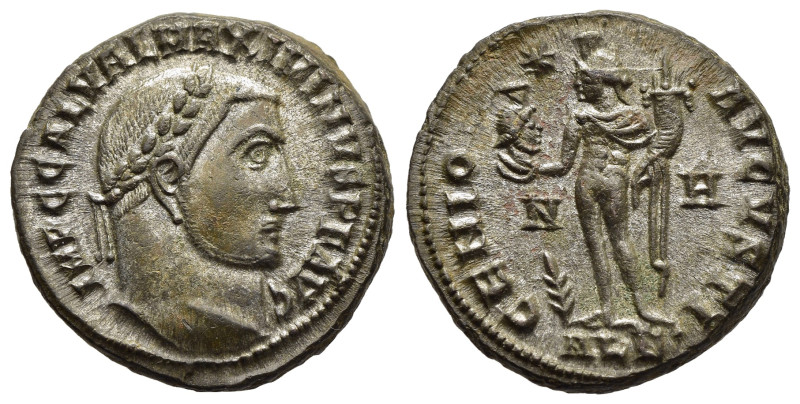 MAXIMINUS DAIA (310-313). Follis. Alexandria.

Obv: IMP C GAL VAL MAXIMINVS P F ...