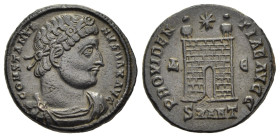 CONSTANTINE I 'THE GREAT' (307/10-337). Follis. Antioch.

Obv: CONSTANTINVS MAX AVG 
Rosette-diademed, draped and cuirassed bust of Constantine to rig...