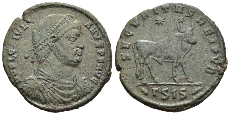 JULIAN II the PHILOSOPHER (360-363). Double Maiorina. Siscia.

Obv: D N FL CL IV...