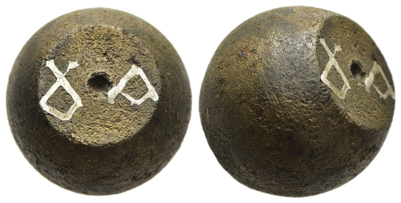 BYZANTINE EMPIRE. Commercial weight (5h- 7th century AD). 1 Uncia.

A barrel sha...