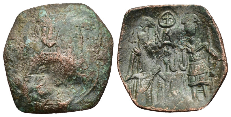 EMPIRE of THESSALONICA. Theodore Comnenus-Ducas (1225/7-1230). Trachy.

Obv: IC ...