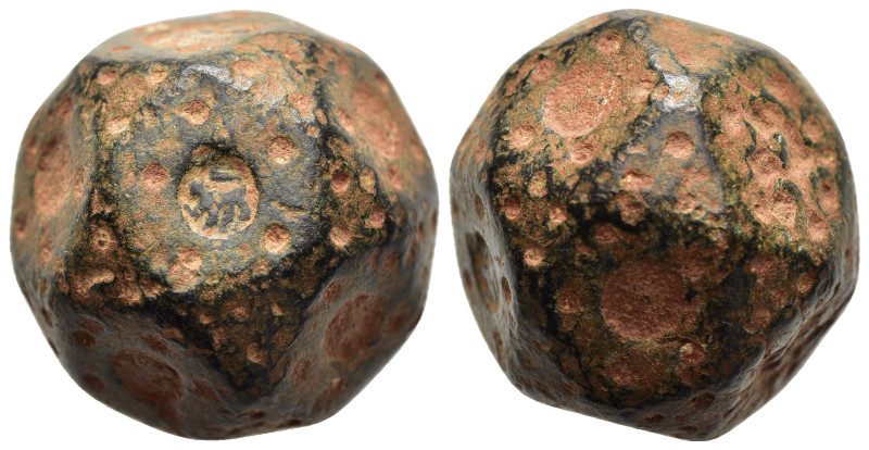 ISLAMIC WEIGHTS (circa 10-13th centuries). Commercial weight of 20 Dirhams or 2 ...