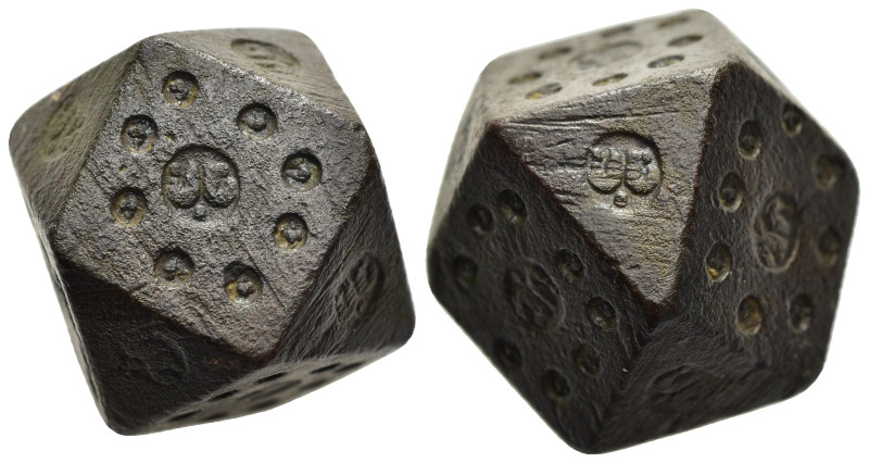 ISLAMIC WEIGHTS (circa 10-13th centuries). Commercial weight of 20 Dirhams or 2 ...