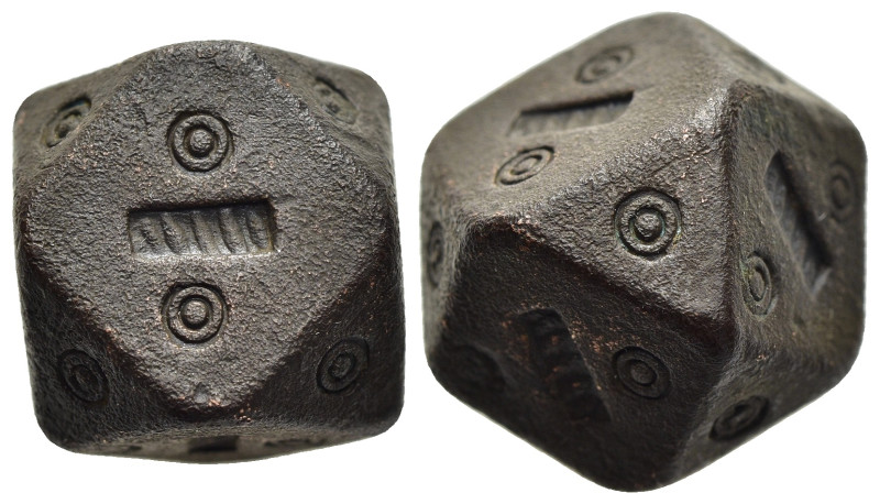ISLAMIC WEIGHTS (circa 10-13th centuries). Commercial weight of 10 Dirhams or 1 ...