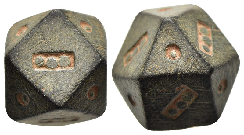 ISLAMIC WEIGHTS (circa 10-13th centuries). Commercial weight of 5 Dirhams or 1/2...