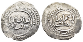 ISLAMIC. The Coinage of Yaman. Ayyubids of the Yaman. al-Mu'zam Shams ad-dîn Tûrânshâh ibn Ayyûb (569-575 AH). Dirham 574 AH. Zabîd, with the name of ...