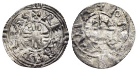 UNGARN. Andreas I. (1046-1060). Denar.

Vs: + ANDREAS REX
Kreuz mit dreistrahliegen Armen, im vierten Winkel drei Kugeln, in der Mitte ein kleiner Kre...