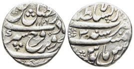 INDIA. Mughal Empire. Farrukhsiyar (1713-1719AH). Rupee. Lahore, RY3.

Condition: Good very fine.

Weight: 11,33 g.
Diameter: 22 mm.