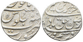 INDIA. Mughal Empire. Farrukhsiyar (1713-1719AH). Rupee. Surat.

Condition: Very fine.

Weight: 11,45 g.
Diameter: 26 mm.