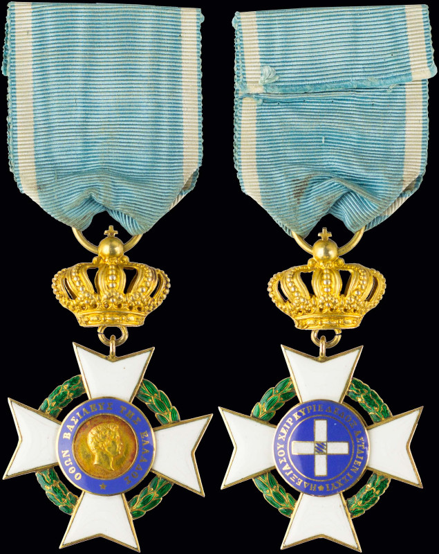 GREECE: Order of the Redeemer (type I) (1833-1863). Knight gold cross. With full...