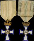 GREECE: Cross of Valour (1913). 1st Class: Gold Cross. (Stratoudakis 108.21). Extremely Fine.