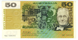 Australia 50 Dollars 1983 (ND)
P# 47d, N# 202399; # YDZ 508266; AUNC