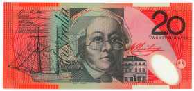 Australia 20 Dollars 2008 (ND)
P# 59f, N# 202864; # CI 08855683; UNC
