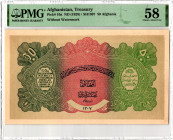 Afghanistan 50 Afghanis 1928 AH 1307 (ND) PMG 58 Choice About Unc
P# 10a, N# 216056