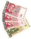 Bulgaria Lot of 4 Banknotes 1999 - 2009
Various Dates & Denominations; VF
